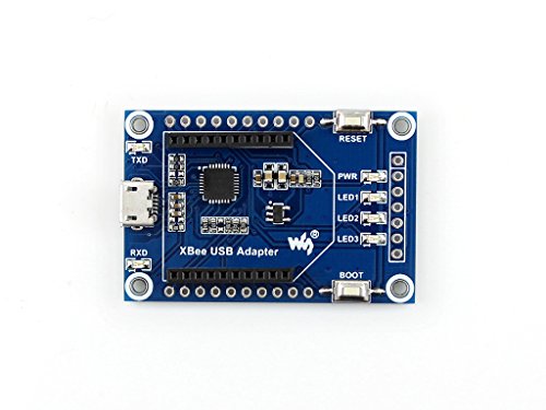 XBee USB-Schnittstellen-Adapter, kompatibel mit Core2530 (B) Dual-Modus-Bluetooth-UART-Kommunikationsplatte, Onboard-Tasten/LEDs von TUOPUONE