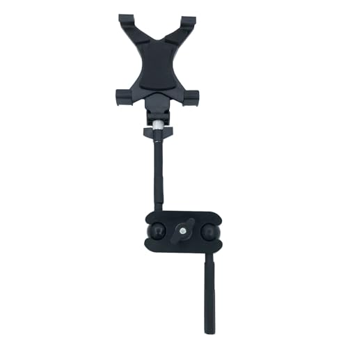 TUOREN Schlagzeug-Set Tablet-Halterung, Universal-Rotations-Kugelstange mit 20,3 cm bis 27,9 cm Tablet-Halterung für 5/16-Zoll-Percussion-Montagearm TUOREN Schlagzeug-Set Tablet-Halterung, Universal-Rotations-Kugelstange mit 20,3 cm bis 27,9 cm Tablet-Halterung für 5/16-Zoll-Percussion-Montagearm von TUOREN