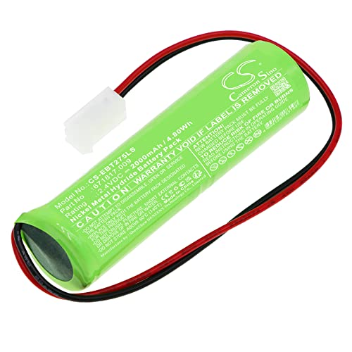 2000mAh / 4.80Wh Ersatzakku kompatibel mit ELUBAT 671817.009,Swiss 275 602,KRMT 23/43,D-SC1800BTx2-MOLEX/5239 von TUPower