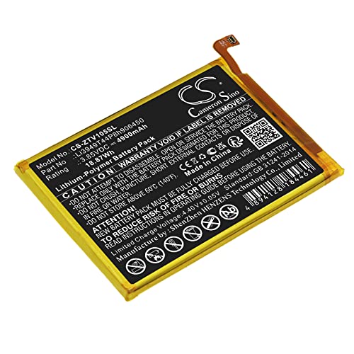 4900mAh / 18.87Wh Ersatzakku kompatibel mit ZTE Li3949T44P8h906450,Blade V Smart,V1050,Blade 20 Smart,Blade V2020 Smart,8010 4900mAh / 18.87Wh Ersatzakku kompatibel mit ZTE Li3949T44P8h906450,Blade V Smart,V1050,Blade 20 Smart,Blade V2020 Smart,8010 von TUPower
