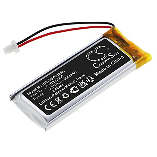 800mAh / 2.96Wh Ersatzakku kompatibel mit Sena GT-Air II, J-Cruise II, SHOEI Neotec II, SRL-01 (SP51), SRL2, PTC802050 von TUPower