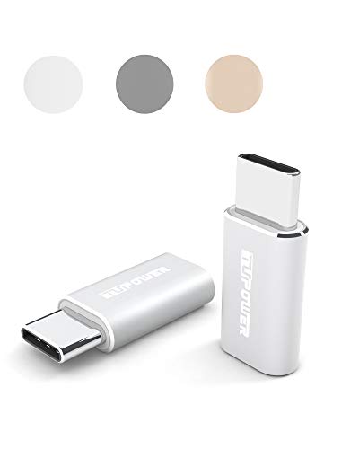 TUPower A04 2X USB C Adapter zu Micro USB kompatibel mit Samsung S20 S10 S9 Plus A81 A71 A51 A41 Huawei Mate 30 20 10 Pro P30 P20 Xiaomi Redmi Note 10 8 7 Pro OTG Konverter von TUPower