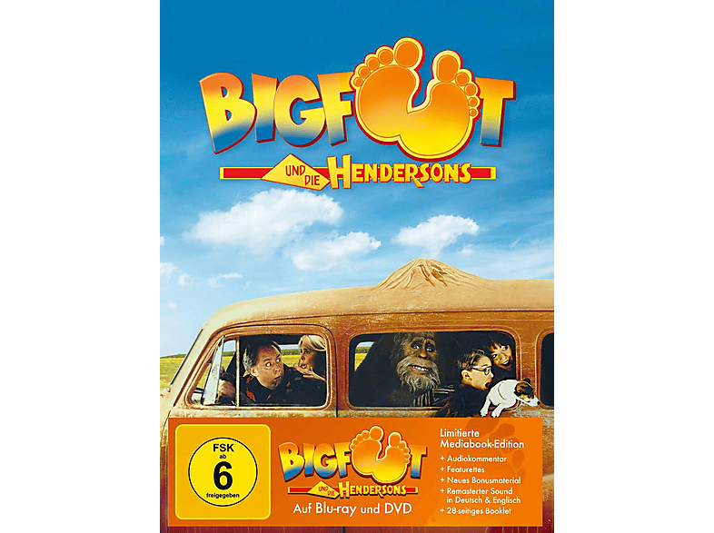 Bigfoot & die Hendersons Blu-ray + DVD Bigfoot & die Hendersons Blu-ray + DVD von TURBINE MEDIEN