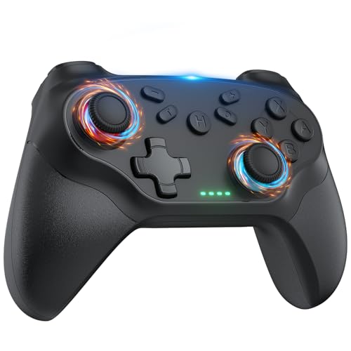 TURPOW Wireless Controller für S-Witch,Pro Controller für S-Witch Gamepad, Kompatibel mit S-Witch/Lite/OLED, Unterstützt Gyroachse und Dual Vibration von TURPOW
