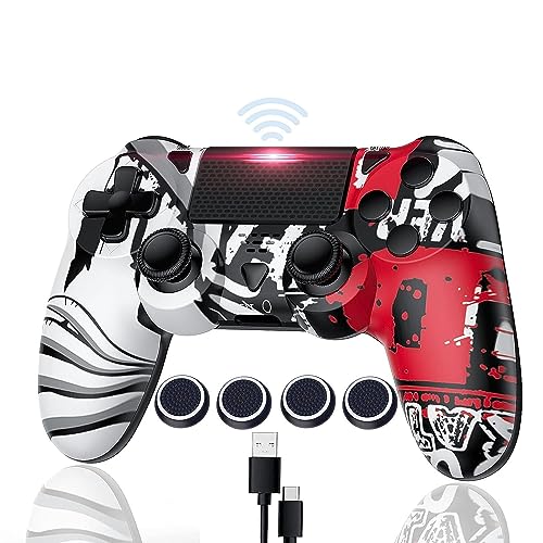 TURPOW Wireless Controller für ps4 Gamepad mit PC Windows 7/8/11/Mobile Phone/Android/Ios von TURPOW