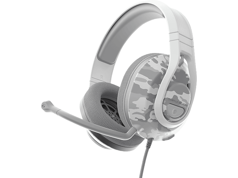 TURTLE BEACH Recon 500 Arctic Camo Over-Ear Stereo, Over-ear Gaming Headset Weiß von TURTLE BEACH