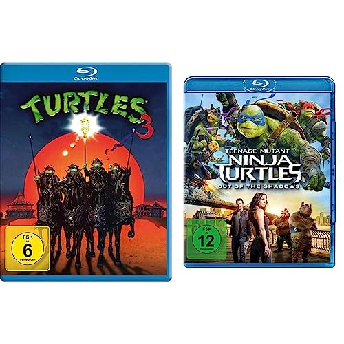 Turtles 3 - Ninja Turtles [Blu-ray] & Teenage Mutant Ninja Turtles - Out of the Shadows [Blu-ray] von TURTLES