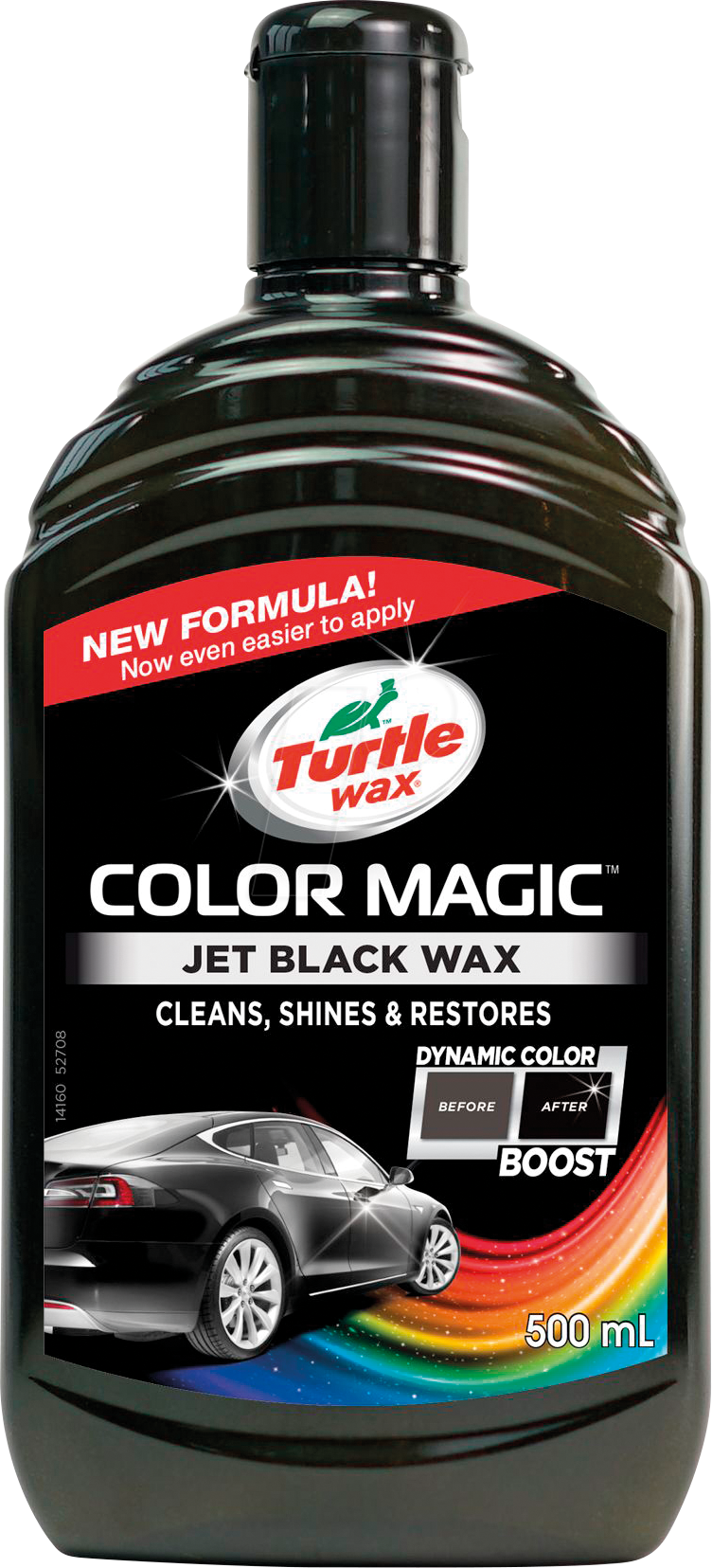 KFZ TURTLE 52708 - KFZ - Autowachs, Color Magic, schwarz, 500 ml von TURTLEWAX