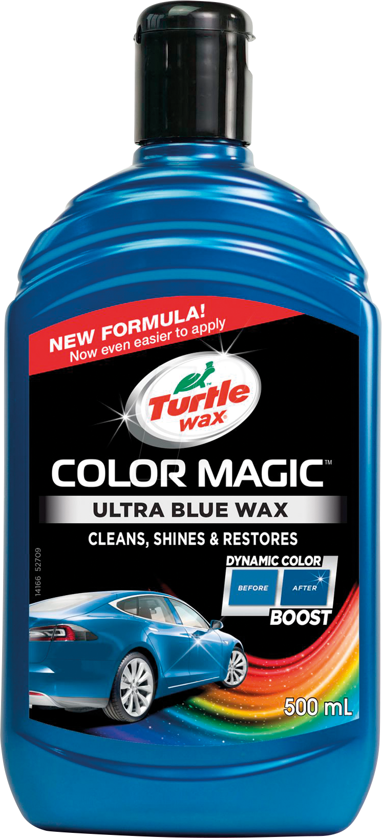 KFZ TURTLE 52709 - KFZ - Autowachs, Color Magic, blau, 500 ml von TURTLEWAX