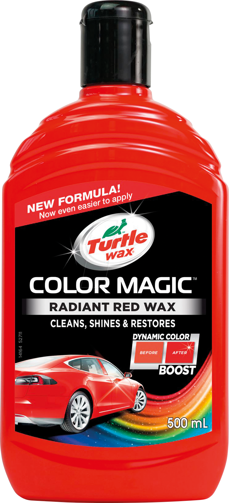 KFZ TURTLE 52711 - KFZ - Autowachs, Color Magic, rot, 500 ml von TURTLEWAX