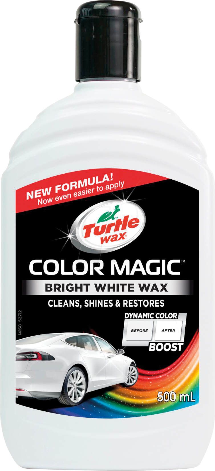 KFZ TURTLE 52712 - KFZ - Autowachs, Color Magic, weiß, 500 ml von TURTLEWAX