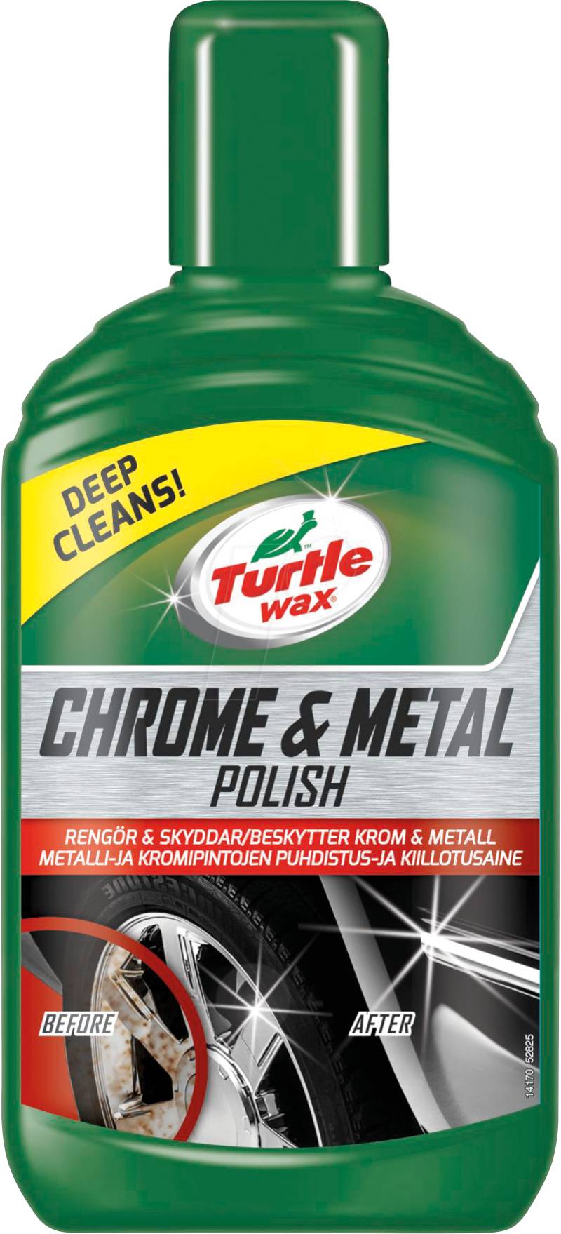 KFZ TURTLE 52853 - KFZ - Politur, Chrom, 300 ml von TURTLEWAX