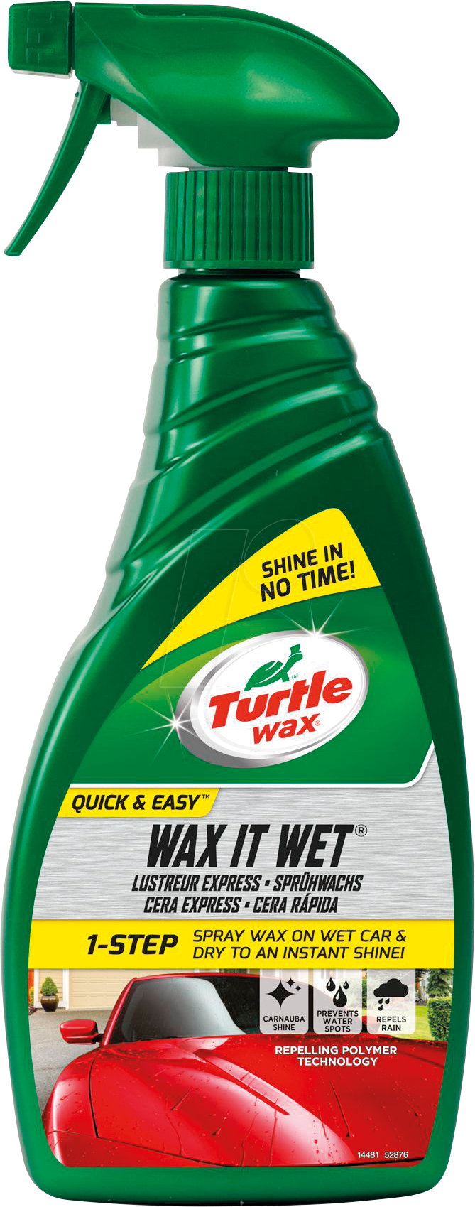 KFZ TURTLE 52876 - KFZ - Autowachs zum Sprühen, 500 ml von TURTLEWAX