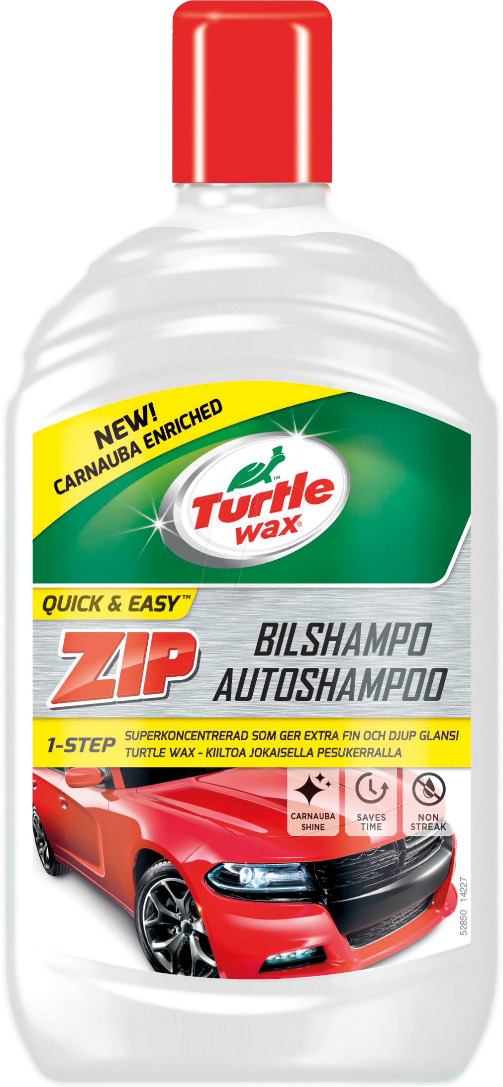 KFZ TURTLE 52883 - KFZ - Autoshampoo, ZIP WAX, 500 ml von TURTLEWAX