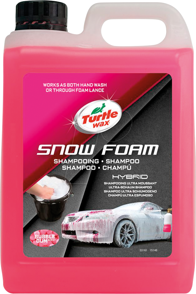 KFZ TURTLE 53161 - KFZ - Autoshampoo ''Snow'', 2,5 l von TURTLEWAX