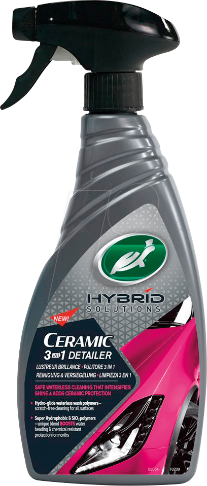 KFZ TURTLE 53354 - KFZ - Autolack Detailer, Ceramic, 3-in-1, 500 ml KFZ TURTLE 53354 - KFZ - Autolack Detailer, Ceramic, 3-in-1, 500 ml von TURTLEWAX