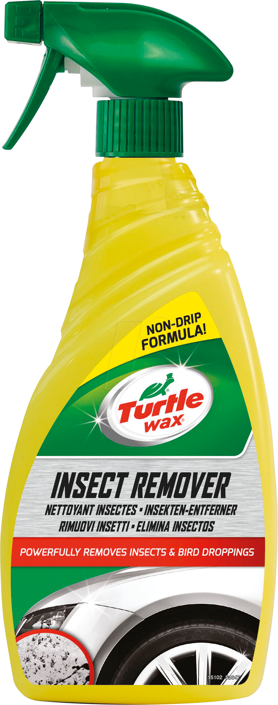 KFZ TURTLE 53647 - KFZ - Insektenentferner, 500 ml von TURTLEWAX