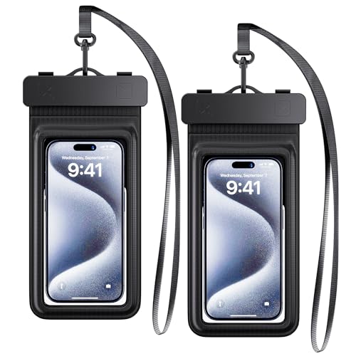 TUSEASY wasserdichte Handyhülle 2 Stück, IPX8 Unterwasser Handytasche Wasserdicht, Wasserfeste Handy Hülle für iPhone 15 14 13 12 11 Pro Max Plus Samsung Xiaomi bis zu 7 Zoll, Urlaub Zubehör TUSEASY wasserdichte Handyhülle 2 Stück, IPX8 Unterwasser Handytasche Wasserdicht, Wasserfeste Handy Hülle für iPhone 15 14 13 12 11 Pro Max Plus Samsung Xiaomi bis zu 7 Zoll, Urlaub Zubehör von TUSEASY
