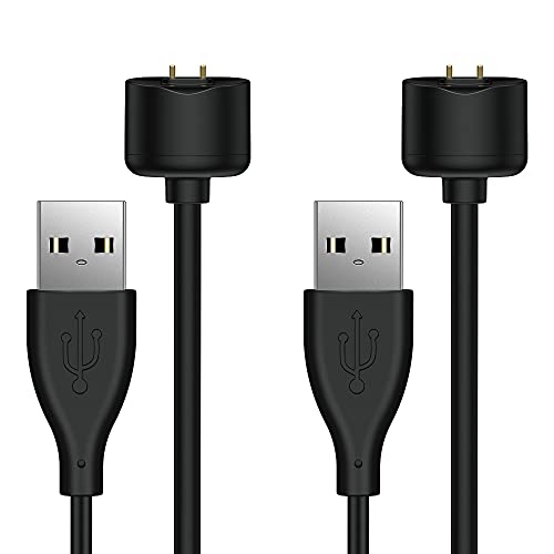 TUSITA [2 Stück 1M Magnetisches Ladegerät Kompatibel mit Xiaomi Mi Smart Band 5 6 7, Amazfit Band 5 - USB Ladekabel Kabel 3,3ft 100cm - Fitness Tracker Zubehör TUSITA [2 Stück 1M Magnetisches Ladegerät Kompatibel mit Xiaomi Mi Smart Band 5 6 7, Amazfit Band 5 - USB Ladekabel Kabel 3,3ft 100cm - Fitness Tracker Zubehör von TUSITA