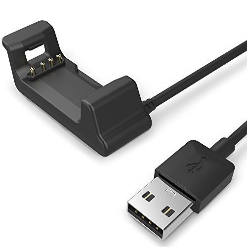 TUSITA Ladegerät für Garmin Vivoactive HR - USB Ladekabel Kabel 100cm - GPS Uhr Zubehör (1-Pack) von TUSITA