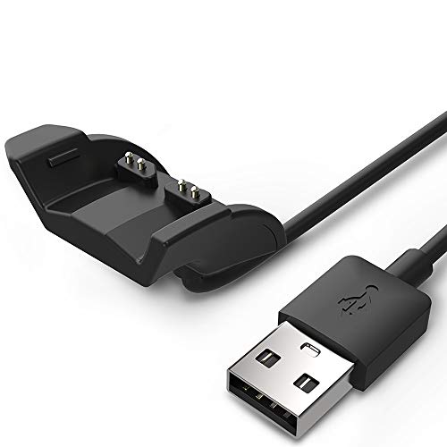 TUSITA Ladegerät für Garmin Vivosmart HR HR+,Approach X40 - USB Ladekabel Kabel 100cm - Fitness Tracker Zubehör (1-Pack) von TUSITA
