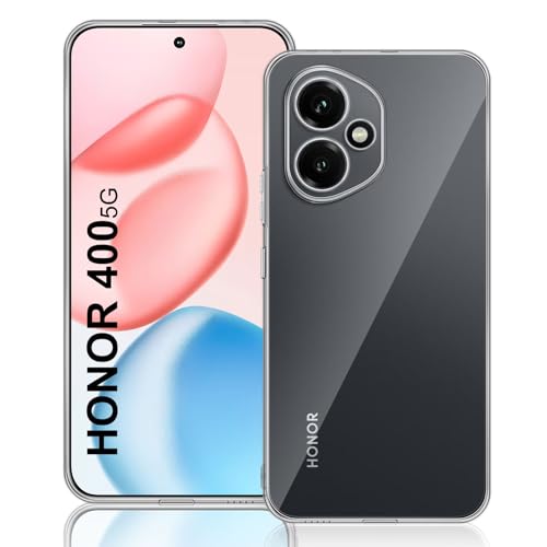 TUTUO Schutzhülle für Honor 400 5G Hülle, Crystal klares Silikon Handyhülle, Anti-Kratzt, Vergilbungsbeständige Soft TPU für Honor 400 5G Case von TUTUO