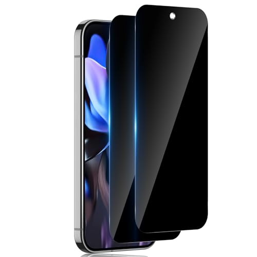 TUTUO Sichtschutz Schutzfolie für Google Pixel 9 Pro 5G für Panzerglas, 2 Stück Antispy Panzer Schutz Glas, 9H Härte Anti-Spähen Privacy Folie, Anti-Kratzer Schutzglas - Schwarz TUTUO Sichtschutz Schutzfolie für Google Pixel 9 Pro 5G für Panzerglas, 2 Stück Antispy Panzer Schutz Glas, 9H Härte Anti-Spähen Privacy Folie, Anti-Kratzer Schutzglas - Schwarz von TUTUO