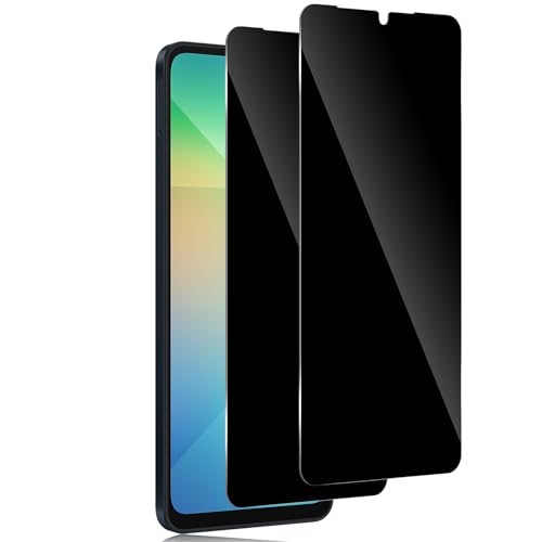 TUTUO Sichtschutz Schutzfolie für Samsung Galaxy A06 4G für Panzerglas, 2 Stück Antispy Panzer Schutz Glas, 9H Härte Anti-Spähen Privacy Folie, Anti-Kratzer Schutzglas - Schwarz TUTUO Sichtschutz Schutzfolie für Samsung Galaxy A06 4G für Panzerglas, 2 Stück Antispy Panzer Schutz Glas, 9H Härte Anti-Spähen Privacy Folie, Anti-Kratzer Schutzglas - Schwarz von TUTUO