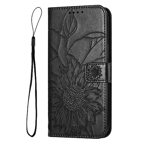 TUUNKMUY Handyhülle für Samsung Galaxy S10 Sonnenblume Leder Hülle Flip Case Magnet Magnetisch Klappbar Kartenfach Klapphülle Wallet Schutzhülle Lederhülle für Samsung Galaxy S10,schwarz TUUNKMUY Handyhülle für Samsung Galaxy S10 Sonnenblume Leder Hülle Flip Case Magnet Magnetisch Klappbar Kartenfach Klapphülle Wallet Schutzhülle Lederhülle für Samsung Galaxy S10,schwarz von TUUNKMUY