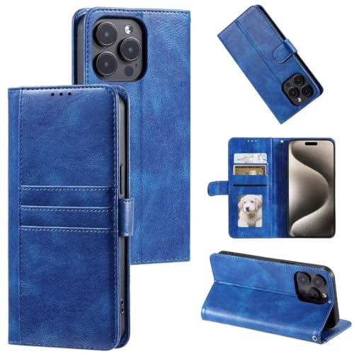 Handyhülle für Xiaomi 14 Hülle Klappbar RFID-Schutz Kartenfach Flip Case Stoßfeste Schutzhülle Klapphülle PU Leder Lederhülle für Xiaomi 14,blau Handyhülle für Xiaomi 14 Hülle Klappbar RFID-Schutz Kartenfach Flip Case Stoßfeste Schutzhülle Klapphülle PU Leder Lederhülle für Xiaomi 14,blau von TUUNKMUY