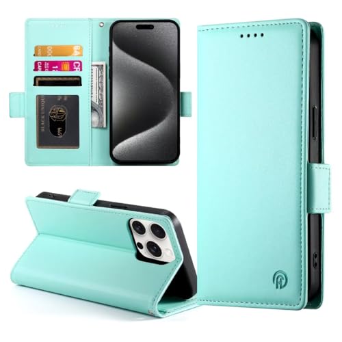 Handyhülle für Xiaomi Redmi Note 13 Pro+ 5G Hülle, Premium Leder Brieftasche Handytasche Klappbar Ständer Kartenfach Wallet Schutzhülle für Xiaomi Redmi Note 13 Pro+ 5G Flip Case Tasche,Mintgrün Handyhülle für Xiaomi Redmi Note 13 Pro+ 5G Hülle, Premium Leder Brieftasche Handytasche Klappbar Ständer Kartenfach Wallet Schutzhülle für Xiaomi Redmi Note 13 Pro+ 5G Flip Case Tasche,Mintgrün von TUUNKMUY