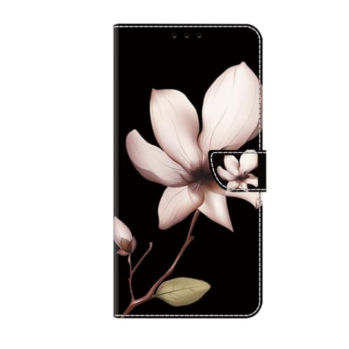 Hülle für Samsung Galaxy A54 5G Handyhülle [Premium PU Leder] [Kartenfach] [Standfunktion] TPU Stoßfest Schutzhülle Klapphülle Handytasche Lederhülle für Samsung Galaxy A54 5G,Blüte von TUUNKMUY