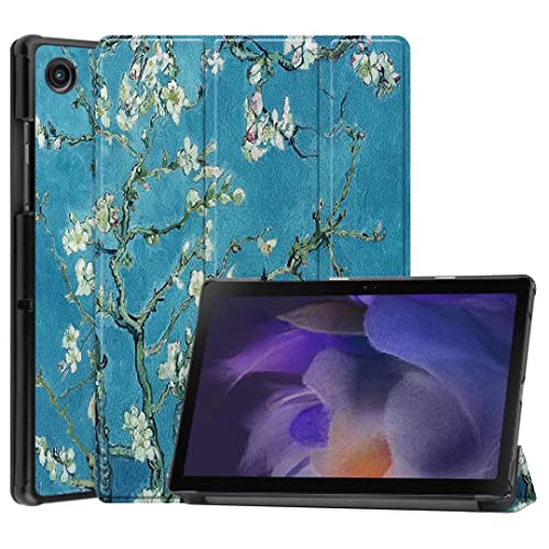 Hülle für Samsung Galaxy Tab S9 Plus Tablet, Lightweight Hülle Ultra Dünn mit Standfunktion Schutzhülle mit Auto Schlaf/Wach Cover für Samsung Galaxy Tab S9 Plus Tablet,Grüne Blume von TUUNKMUY