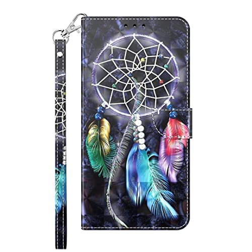 Lederhülle für Samsung Galaxy S23 FE Flip Hülle, Wallet Case Handyhülle Handytasche Book PU Leder Tasche Flipcase Kartensteckplätzen Ständer Brieftasche Schutzhülle für Samsung Galaxy S23 FE von TUUNKMUY