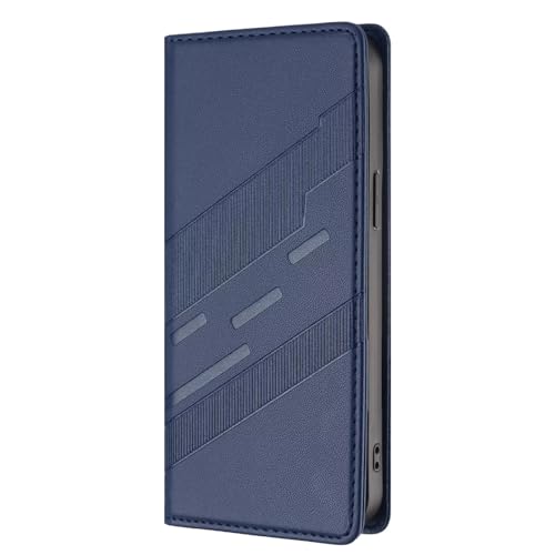 Lederhülle für Xiaomi Redmi Note 14 Pro 4G Hülle, Xiaomi Redmi Note 14 Pro 4G Schutzhülle mit Kartenfach, Handyhülle Tasche, Leder Etui Folio Flip Case Klapphülle Schutzhülle Handy Hülle Dunkelblau Lederhülle für Xiaomi Redmi Note 14 Pro 4G Hülle, Xiaomi Redmi Note 14 Pro 4G Schutzhülle mit Kartenfach, Handyhülle Tasche, Leder Etui Folio Flip Case Klapphülle Schutzhülle Handy Hülle Dunkelblau von TUUNKMUY