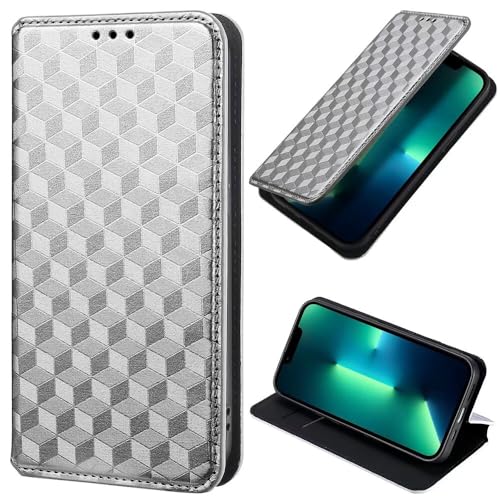 für Cubot A30 Hülle, Magnetisch Folio Flip Wallet Glizter Leder Standfunktion Kartenfach Schutzhülle Tasche mit Brieftasche Hülle für Cubot A30 Weiß für Cubot A30 Hülle, Magnetisch Folio Flip Wallet Glizter Leder Standfunktion Kartenfach Schutzhülle Tasche mit Brieftasche Hülle für Cubot A30 Weiß von TUUNKMUY