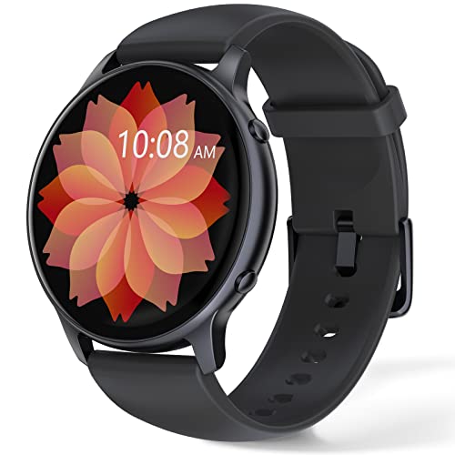 TUYOMA Smartwatch Herren, 1,3 Zoll Touchscreen Smart Watch Damen, IP68 Wasserdicht Smartwatches Schrittzähler mit Herzfrequenz,Whatsapp, SpO2, Schlafmonitor, für iOS und Android von TUYOMA