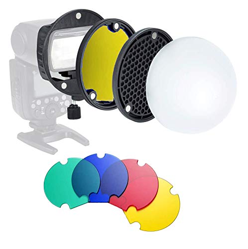 TRIOPO MagDome Farbfilter-Reflektor, Wabendiffusor, Ball, Foto-Zubehör-Set für Godox Yongnuo Blitz, AK-R1 S-R1, Kompatibilität für Godox Yonguo Triopo etc. Quadratischer Blitz TRIOPO MagDome Farbfilter-Reflektor, Wabendiffusor, Ball, Foto-Zubehör-Set für Godox Yongnuo Blitz, AK-R1 S-R1, Kompatibilität für Godox Yonguo Triopo etc. Quadratischer Blitz von TUYUNG