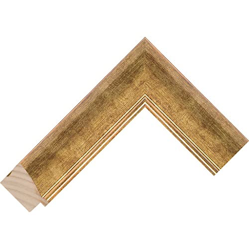 Lünette für Samsung Frame TV (Kissen Gold, 50 Zoll) von TV in Disguise