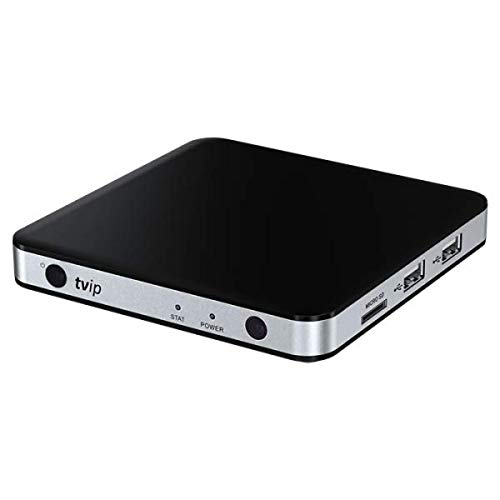 TVIP S-Box v.600 IPTV 4K HEVC HD Multimedia Stalker Streamer von TVIP