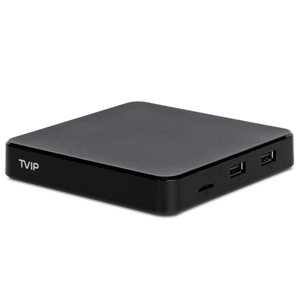 TVIP S-Box v.605 SE 4K UHD Linux IP-Receiver (Dual-WiFi LAN Bluetooth HDMI USB MicroSD) von TVIP