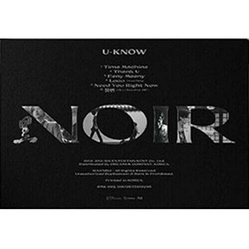 TVXQ U-KNOW YOONHO NOIR 2nd Mini Album CRANK UP VER. CD+Photo Book+Film+2 Card+F.Poster(ON PACK) K POP SEALED+TRACKING CODE von TVXQ U-KNOW YOONHO NOIR