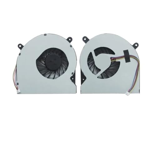 TWEJHX Laptop-CPU- und GPU-Lüfter, kompatibel mit den Modellen G750 G750J G750V G750JW G750JH G750JM G750JS G750JZ G750JX(12V GPU) von TWEJHX