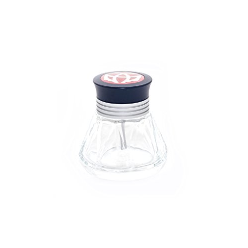 TWSBI Diamond ink bottle,Tintenfass,inkwell,Glas & Aluminium/Farbe Silber von TWSBI