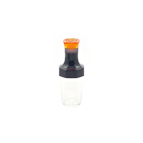TWSBI Ink bottle,Tintenfass,inkwell,Tintenglas,VAC 20A,Reisegröße 20 ml,Kunststoff/Farbe Orange von TWSBI
