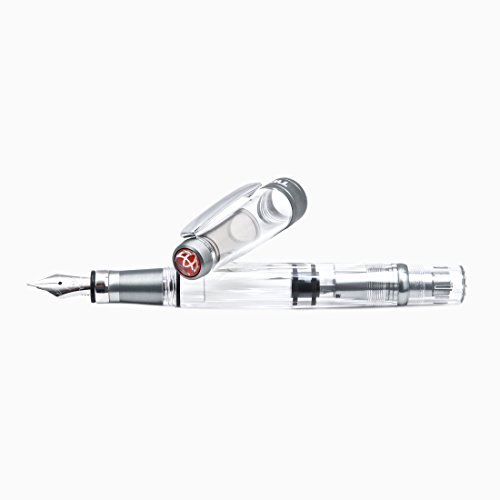 Twsbi Diamond 580 ALR Nickel Gray Füllfederhalter STUB 1.1 von TWSBI