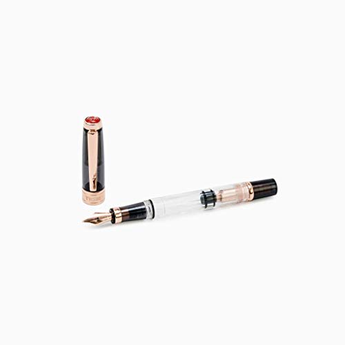 Twsbi Diamond 580 Smoke Rose Gold II Füllfederhalter EF von TWSBI