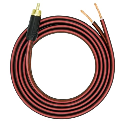TXK Ersatz-RCA-Lautsprecherkabel, Cinch-Stecker, Klinkenstecker, Adapter auf blankem Draht, offenes Ende, Audio-Video, Cinch-Kabel für Reparatur, Cinch-Bass, Audio-Kabel für Satelliten-Lautsprecher. TXK Ersatz-RCA-Lautsprecherkabel, Cinch-Stecker, Klinkenstecker, Adapter auf blankem Draht, offenes Ende, Audio-Video, Cinch-Kabel für Reparatur, Cinch-Bass, Audio-Kabel für Satelliten-Lautsprecher. von Yuchenfeng