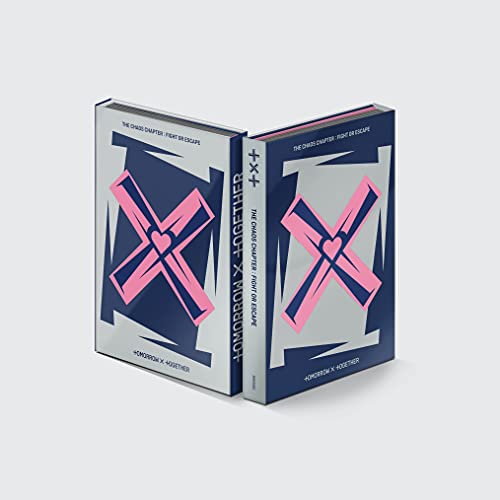 TXT - TOMORROW X TOGETHER - THE CHAOS CHAPTER : FIGHT OR AUSPUFF [Random Ver.] Album CD + Folded Poster + Bonus (Foto Sticker & Foto Karte) von TXT