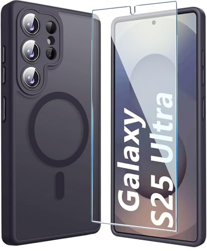 TXXO Schutzhülle für Samsung Galaxy S25 Ultra, Galaxy S25 Ultra, mit Displayschutzfolie, vollständiger Kameraschutz, schlanke, stoßfeste Abdeckung für S25 Ultra, Schwarz TXXO Schutzhülle für Samsung Galaxy S25 Ultra, Galaxy S25 Ultra, mit Displayschutzfolie, vollständiger Kameraschutz, schlanke, stoßfeste Abdeckung für S25 Ultra, Schwarz von TXXO